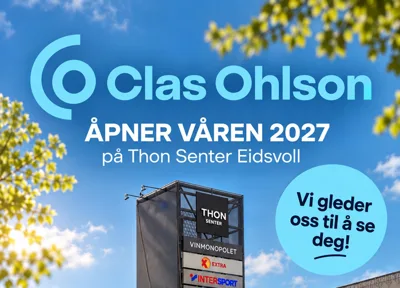 Clas Ohlson kommer til Råholt: - Godt å endelig være i mål Clas Ohlson kommer til Råholt: - Godt å endelig være i mål